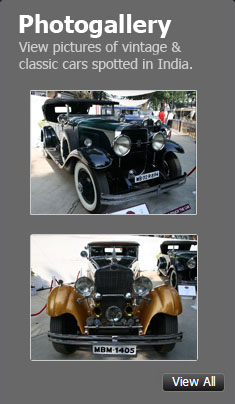 View pictures of vintage cars
