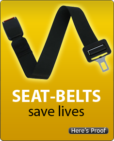 Seatbelts save lives. Here's proof